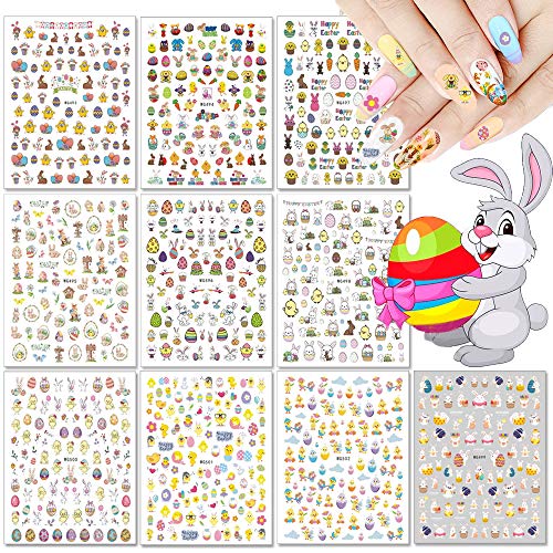 Хајан Велигденски нокти налепници за уметност декорации Велигденски нокти Уметнички материјали Велигденски корпи за подножје Велигден јајце