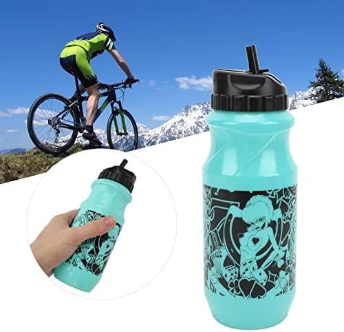 Шишиња со вода PLPLAAOO, шише со спортска вода од 700 мл, лесни шишиња со вода со велосипед со велосипед за возење велосипед, пешачење,