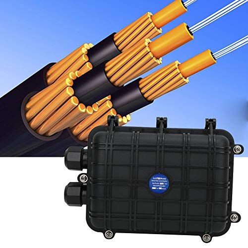 Кутија за прекинување на влакна, 1 во 1 надвор од хоризонтално оптички оптички комплети IP68 кутија за поврзување со кабел за водоотпорна