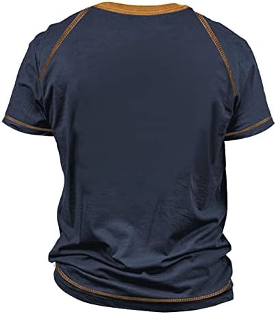 Машка маичка со маичка со dudubaby, ретро буква, печатење со кратки ракави, врвови на вратот на вратот, врвови