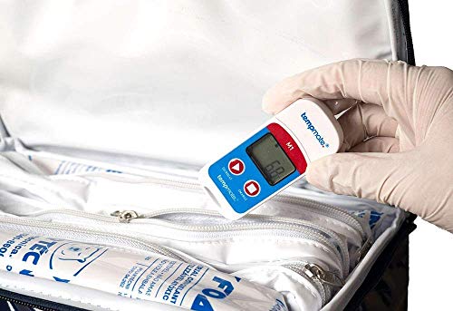 Снимач на температура на опсег: -22 ° F до 158 ° F што се користи за вакцина кутија, прехранбена индустрија, фармацевтска индустрија