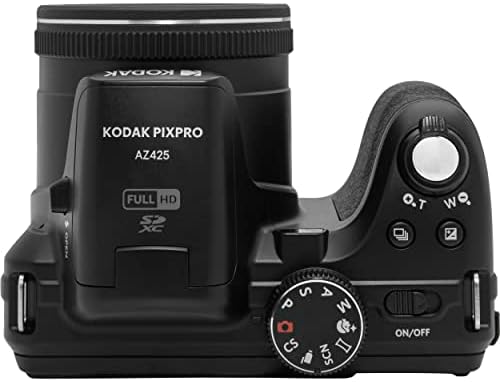 Kodak Pixpro AZ425 Дигитална камера + 64 GB мемориска картичка + CAMEOM CASE + USB CARTS READER + Табела Трипод + Додатоци