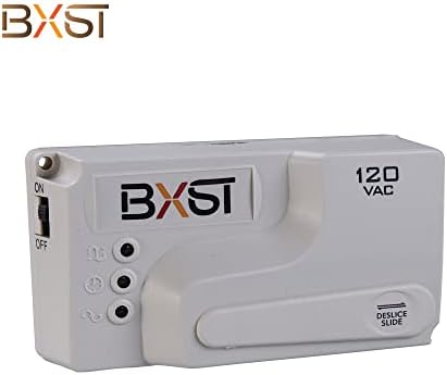 Заштитник на засилување BXST Wirging за домашни уреди прилагодлива заштита за одложување Погоден за климатизери/фрижидери/телевизори, кујни