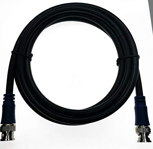 BNC кабел 6FEET BNC MALE MALE до машки продолжен конектор за конектор 50 OHM HD видео кабел CCTV систем на систем за следење на видео