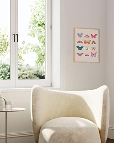 Хаус и нијанси Гроздобер постери за пеперутки и отпечатоци од пеперутка - Пеперутка постер гроздобер уметност од пеперутка уметност