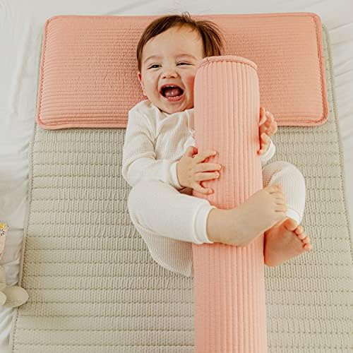 Kangaruru tenceltm Modal Mesh Pillow Pillow | Анти ролна перница за бебе, дише 3Д -воздушна мрежа, перница за тело за ладење за деца