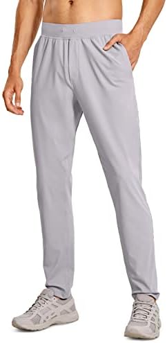 4-насочен атлетски панталони за машка јога со џебови со џебови 30 -комски патеки за тренингот, кои трчаат теретани за џемпери со џокери