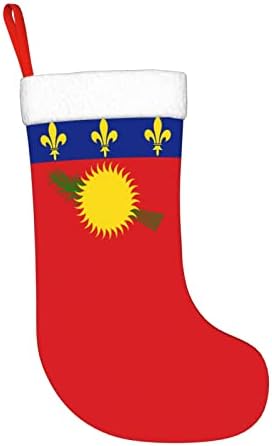 Cutedwarf знаме на Гвадалупе Божиќно порибување Божиќни празници Орнаменти Камино виси чорап 18 инчи чорапи