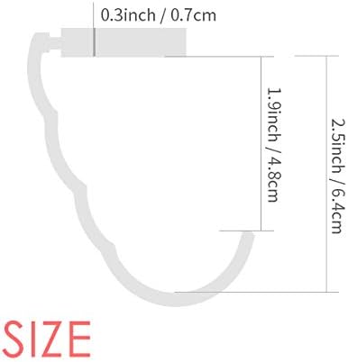 Тан сина симетрична квадратна илустрација табела за кука за декоративно затворач за преклопување на преклопната закачалка