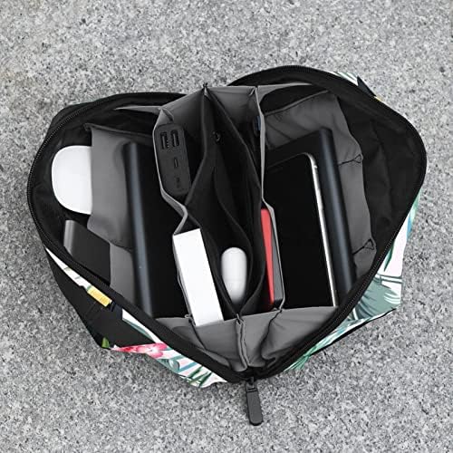 Електронски Додатоци Организатор На Кабли Патување Носење Торбичка За Складирање Торба За Шминка Пренослива За Кабли За Полнење, Мобилен Телефон,
