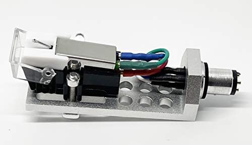 Кертриџ и игла, конусна игла и сребрена глава со завртки за монтирање за Stanton T55 USB, T52, Str820, T50, Str850, T120C, T90 USB, Str860