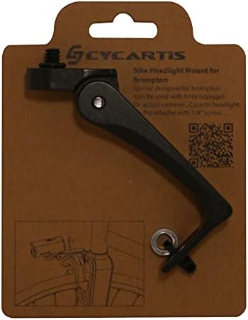 Cycartis CAB-002EB Bike Blight Mount For Brompton Road MTB GoPro Action Camera Lother