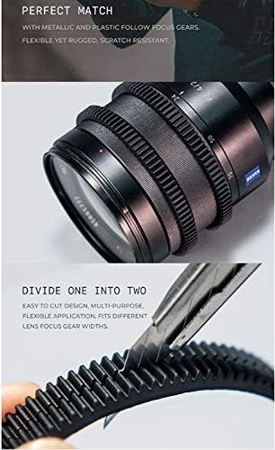 Tilta Tiltaing Беспрекорен Ta-FGR 0,8 Mod Focus Gear Gear Ring за Sony/Canon/Sigma/Tokina/Nikon/Fujifilm/Panasonic/Olympus/Du/Zeiss леќи