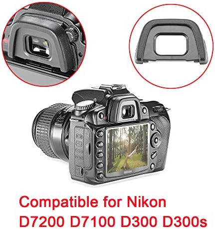DK-23 Eyecup Eyepiece ViewFinder компатибилен за Nikon D7200 D7100 D300 D300S камера