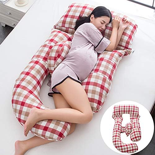 Z/А бремена жена перница мултифункционална перница во облик на перница од страна на половината на половината од перница за спиење, отстранлив и