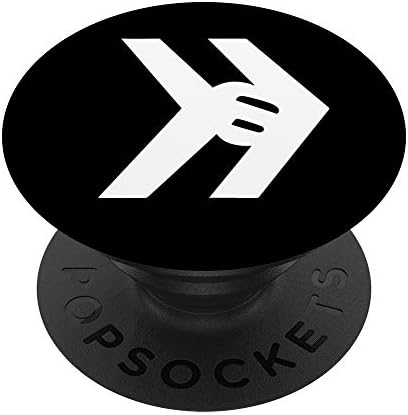 Службениот официјален PopSocket - Црн поппокет Поп Грип: Заменлива зафат за телефони и таблети