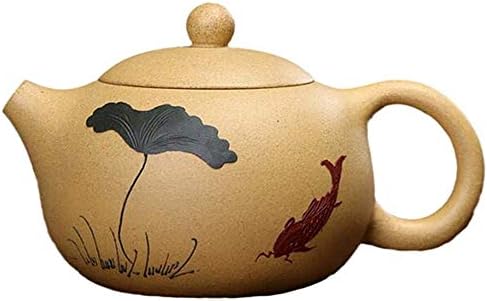 200ml yixing Класичен чај тенџере виолетова глина xi шии чајници за котел филтер рачно изработен чај сет