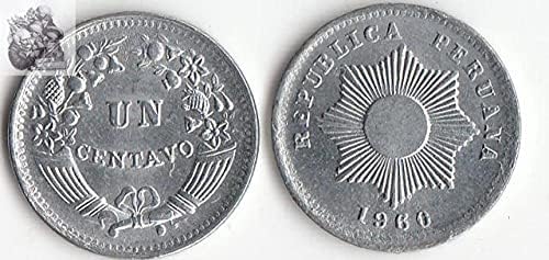 Америка Перу 1 Синиски монети Година случајна колекција на монети за странски монети