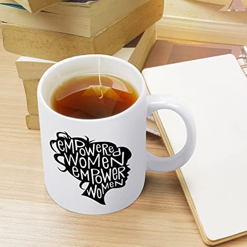 Феминистички Овластен Печатење Кригла Кафе Тамблер Керамички Чај Чаша Смешни Подарок Со Логото Дизајн За Канцеларија Дома Жени