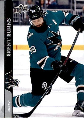 2020-21 Горна палуба 396 Брент Барнс Сан Хозе ајкули NHL хокеј серија 2 база за тргување со картичка