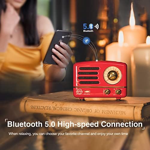 Muzen OTR Metal Protable Bluetooth звучник црвена, дива Go Bluetooth преносен звучник