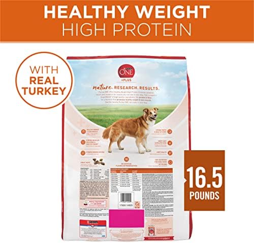 Пурина ЕДЕН Плус Здрава Тежина Високо - Протеинска Храна За Кучиња Сува Формула-16,5 фунти. Торба