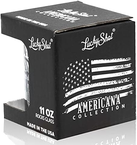 Среќен Истрел-Американско Знаме На САД Лов На Патки Виски Стакло | Патриотски Подарок | Новина Старомодни Чаши За Виски | Подарок