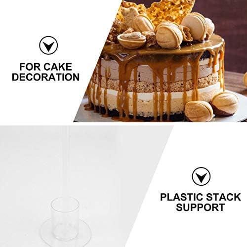 Абаодам Штанд За Кекси Штанд За Торта 3 Структура За Поддршка На Тортата Систем За Поддршка На Колачи комплет за Истурање торта