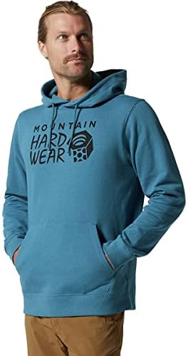 Планински тврда облека за машко MHW лого пуловер качулка