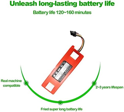 ОКСЕКС 14.4 V Роботски Правосмукалка Замена Батерија, 14.4 V 5.2 Ах/6.5 Ах Додаток Резервни Делови Ли-јонска Батерија, За Роботски Правосмукалка