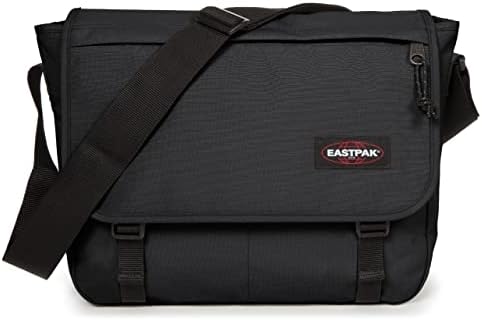 Eastpak - Delegate + Tagn Messenger - лаптоп торба за патување, работа или чаша за книги - црна