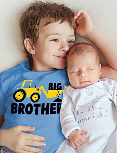 Најави за бременост на големиот брат кошула Нови кошули за момчиња за момчиња за брадавици