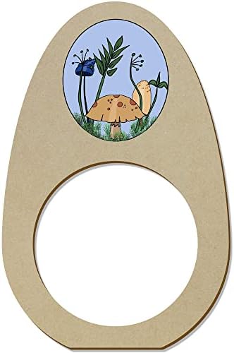Азиеда 5 x 'Toadstool Garden' Дрвени прстени/држачи на дрвени салфетки