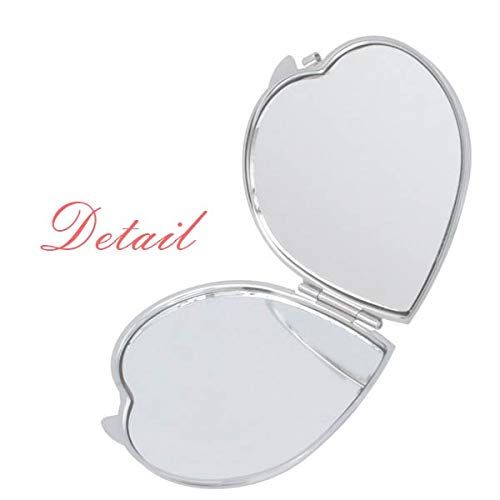 Американска лиценца за лиценца број на огледало на огледало на огледало Преносен рачен џеб шминка