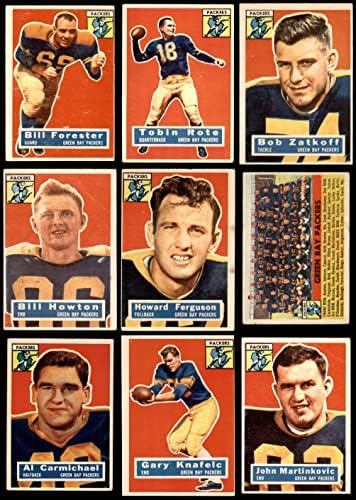 1956 Topps Green Bay Packers Team Set Green Bay Packers VG Packers