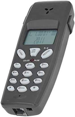 Corned Phone, FSK DTMF 16 BIT LCD дисплеј жичен телефон со функција за пауза за редакција, фиксна лична линија за повик на копче за внатрешни