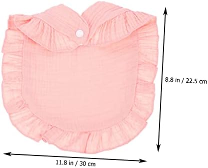 Исцелени 12 Парчиња Лигавче Облека За Мали Деца Детско Место Облека За Девојки Фустан За Девојчиња Подригнување Крпи Лигавче За Бебе