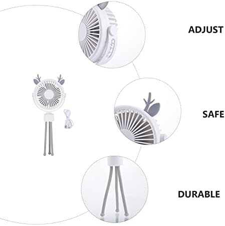 Преносен вентилатор на Kisangel Portable Fan Protable вентилатор за кампување со вентилатор за вентилатор за вентилатор за вентилатор