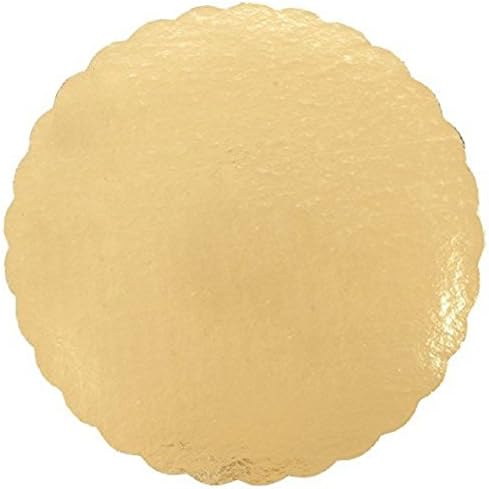 8 злато лушпа на кружната табла за торта направена во САД