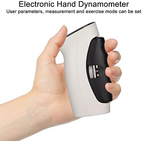 Електронски динамометар на рацете, LED дисплеј точен прилагодлив дигитален динамометар за јачина на растојание за зафат за забава помеѓу часовите