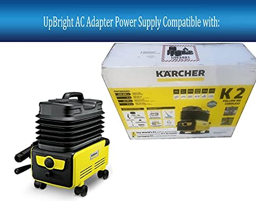 Адаптерот за исправен AC/DC компатибилен со Karcher K 2 1.117-111.0 11171110 1117-1110 K2 Следете ме безжичен притисок за мијалник