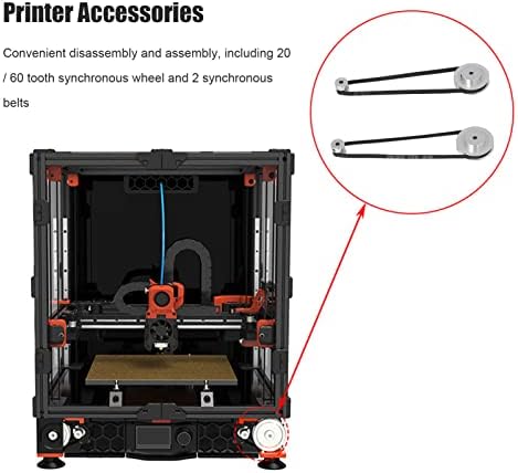 Синхрони ленти за појас на тркала Поставете додаток за меурчиња за мелница за 3D печатач