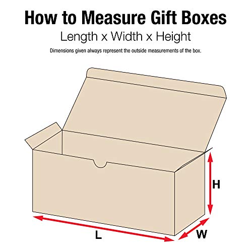 Кутии за Подароци авидити, 10 х 5 х 4, Кутии За Лесно Склопување Крафт, Добри За Празници, Родендени и Специјални Прилики