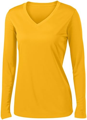 Животински ден женски долги ракави влажни влакна атлетски кошули UPF50+ големини за заштита на сонце XS-4XL