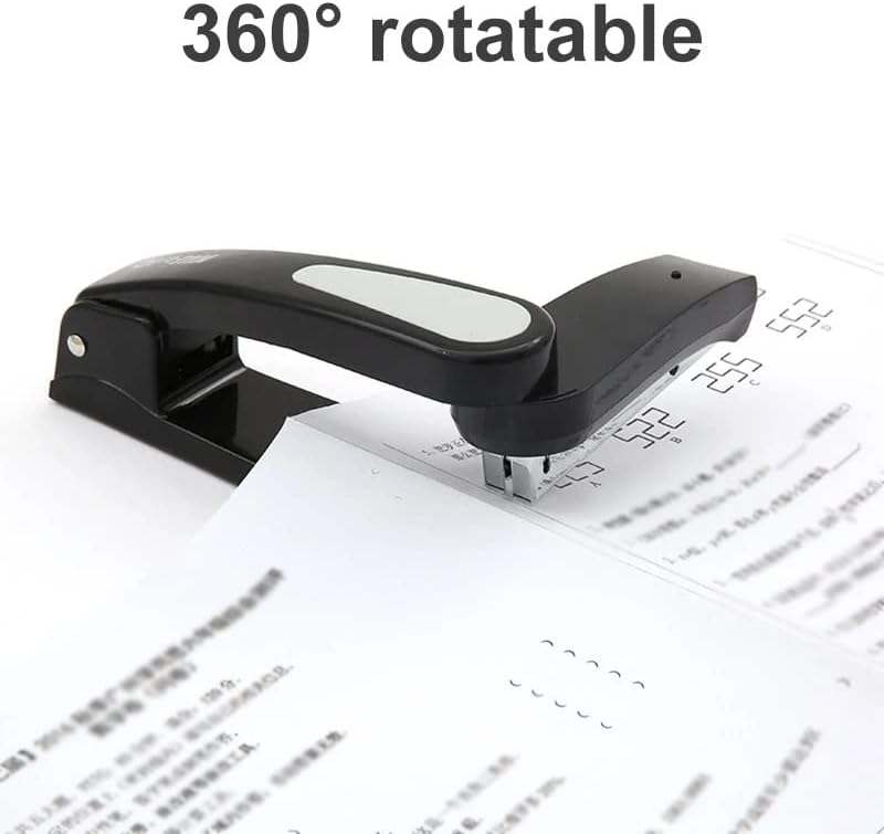 PDGJG ROTARY Stapler 20 страници 360 степени ротација трајно за 24/6 26/6mm училишни материјали