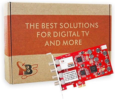 TBS 6908 DVB-S2 Професионален квад приемник PCI Express Digital Satellite TV картичка со уникатен DVB-S2 демодулатор чипсет за примање специјални