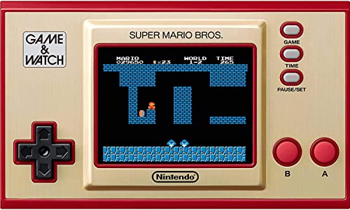 Nintendo Game & Watch: Super Mario Bros, 2,36 LCD екран со целосна боја, Божиќ за Божиќни празници за Game Watch Watch Super Mario