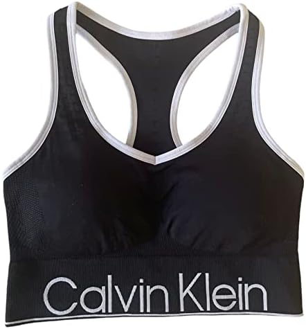 Премиум перформанси на Calvin Klein Performance Влагата за влага со средно влијание со спортски градник