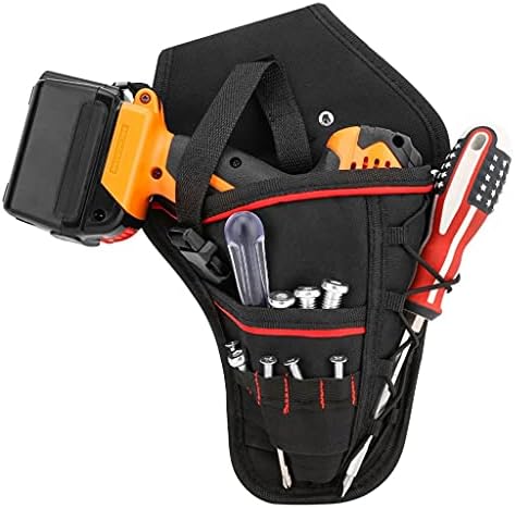 MHYFC Електричен појас алатка за половината торба Професионална оксфордска клуч за шрафцигер за шрафцигер за вежбање