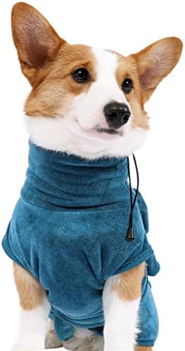 DHDM куче бања пешкир мека облека бањарка Абсорбента качулка за печење микрофибер брзо сушење на палто кутре кученце кучиња кучиња